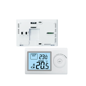 <span class=keywords><strong>Thermostat</strong></span> filaire de chauffage de chaudière à <span class=keywords><strong>gaz</strong></span> électronique Non Programmable ABS blanc 230V - Product Image 3