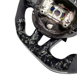 Accesorios para Volante de Auto, Volante Deportivo de Fibra de Carbono de Alta Calidad con LED para Dodge Charger Challenger SRT - Product Image 5