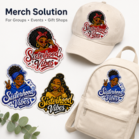 Set de Parches Bordados Personalizados con el Tema de la Hermandad, Insignias de Amistad para Mujeres, para Chaquetas, Bolsos, Regalos para Eventos, Proveedor Mayorista