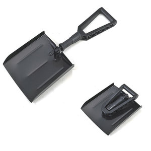 พลั่วตักหิมะแบบพับได้ 66 ซม. ใบมีดเคลือบสีฝุ่น ใช้กลางแจ้ง บ้าน สวน - Product Image 4