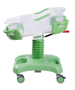 Cuna de Hospital para Bebés MT MEDICAL, Ajustable y Móvil, de ABS, con Sistema Hidráulico, Juego de Cuna para Bebés Recién Nacidos - Product Image 6