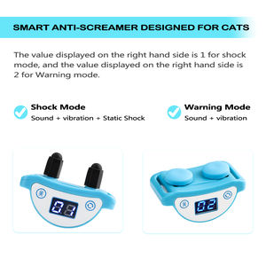 Ajuste para todo tipo de gatos collar de inteligente anti maullido nuevo dispositivo anti maullido collar anti ladrido Maullido - Product Image 4