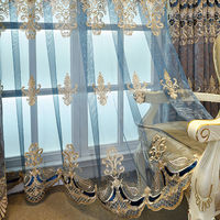 Xinlan Style européen nouveau salon chambre baie vitrée moderne personnalisé rideaux occultants