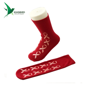Wholesale Disposable Anti-Slip Eco-Friendly Breathable Casual Hospital <strong>Slipper</strong> <strong>Socks</strong> with Body Logo - Product Image 2
