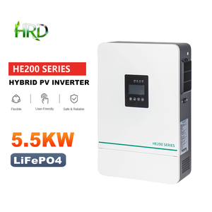 도매 재생 가능 태양광 순수 사인파 Lifepo4 하이브리드 태양광 인버터 3.6kw 5.5kw 6.2kw 11kw 판매 - Product Image 1