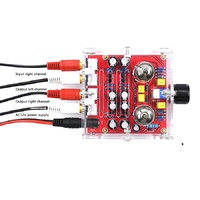 XH-A201 Hifi 6J1 classe A amplificateur de préamplificateur à Tube biliaire carte finie avec châssis acrylique