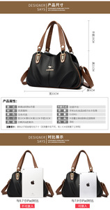 Fashion Luxury Handbags Women Bags Designer Crossbody Bags for Women Messenger Female Retro <b>Tote</b> Shoulder Bags - Product Image 3