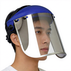 Protector Facial Aluminizado Resistente al Calor <span class=keywords><strong>para</strong></span> Protección a Altas Temperaturas <span class=keywords><strong>de</strong></span> hasta 1000 Grados ° Visera <span class=keywords><strong>de</strong></span> Seguridad Industrial C - Product Image 3