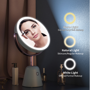 Miroir <span class=keywords><strong>360</strong></span> <span class=keywords><strong>360</strong></span> de maquillage de contact d'écran de Mirrorcut de bel individu de M12 avec la lumière menée - Product Image 5