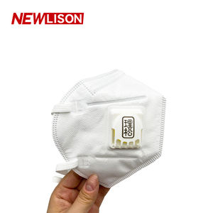 NEWLISON masker wajah kelas industri KN95, masker 4 lapisan sekali pakai bersertifikat dengan perlindungan Anti-PM2.5 - Product Image 3