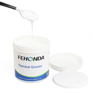 Pâte thermique grise en conserve à haute conductivité thermique 5W, graisse silicone de transfert de chaleur pour radiateur CPU PC - Product Image 2