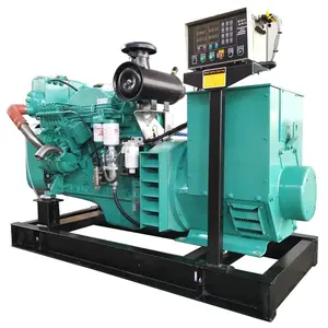 50kva deniz kullanımı dizel jeneratör 40kw deniz jeneratörü ile cummins motor ile deniz suyu pompası ve ısı değiştirici