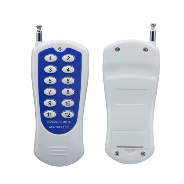 Learning Code Remote Control Hot Sale 433MHZ 1527 Chip Learning Code High Power 12 Button Wireless RF Remote Control