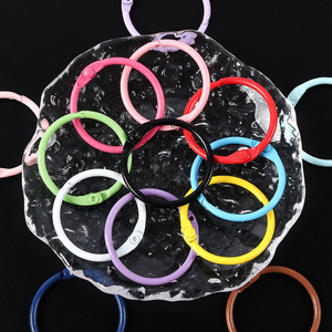 Colorful 30mm Book Binding <strong>Ring</strong> Metal Iron Open O <strong>Ring</strong> for Books or <strong>Keyrings</strong> - Product Image 4