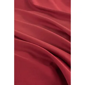 Parure de lit simple Karden Flower Plain 100% coton, housse de couette rouge, drap plat, taie d'oreiller, textile de maison respirant, fabriqué en Turquie - Product Image 3