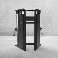 Station de musculation polyvalente à double poulie réglable pour rack de musculation, équipement de fitness commercial