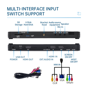 Enregistreur <span class=keywords><strong>Vidéo</strong></span> Numérique Unisheen UR500A Autonome pour Endoscope, <span class=keywords><strong>Enregistrement</strong></span> UHD 1080p, <span class=keywords><strong>Écran</strong></span> Commutable, Caméra VGA DVI HDMI YPbPr - Product Image 5