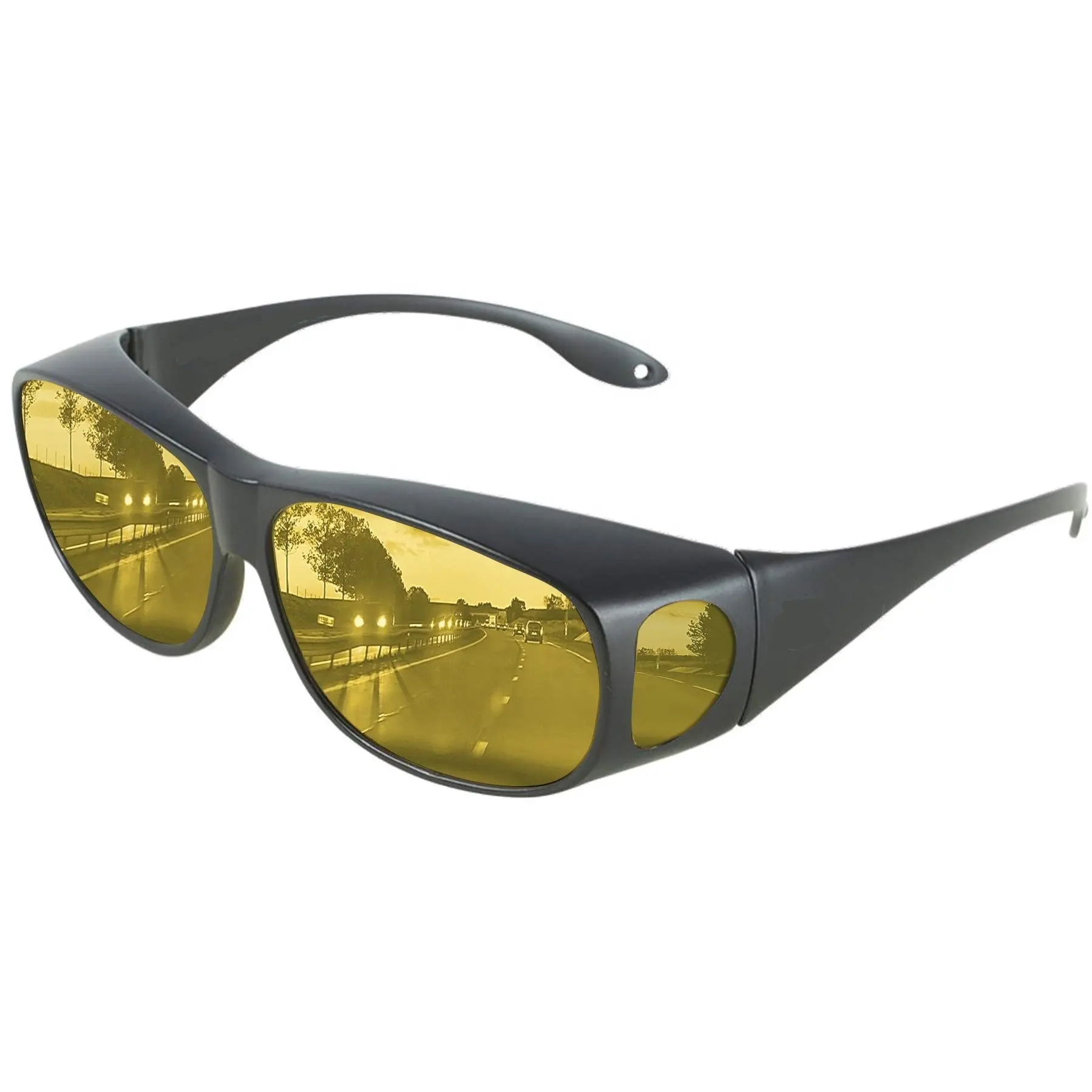DLL3009 Day Night Driving Vision Glasses polarized fashion sunglasses for Men Women Anti Glare Fit Prescription Glasses