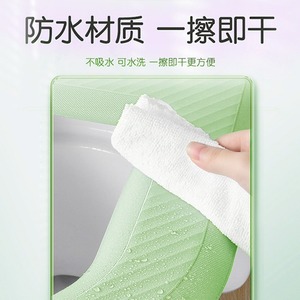 Toilet Seat Cover Soft Washable Waterproof For All Seasons With Handle - Product Image 2
