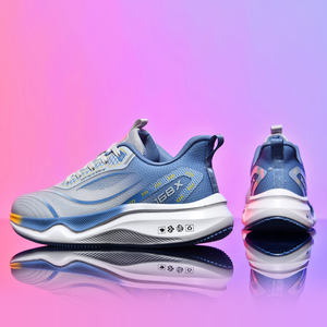 Dernières US 13 14 EU 47 48 Chaussures de course en maille ultra légères avec fibre de carbone et talon renforcé <span class=keywords><strong>pour</strong></span> l'absorption des chocs - Product Image 6