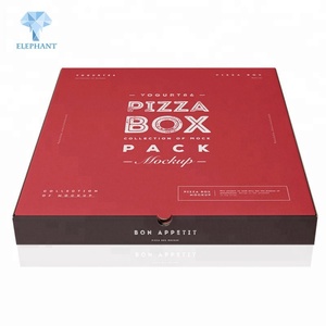 Wholesale High Quality Cheap Custom Logo Portable Reusable Corrugated Delivery <b>Pizza</b> <b>Box</b> - Product Image 1