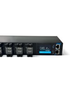 PDU phân phối điện đơn vị, 8-Port DC thông minh PDU với khối thiết bị đầu cuối, 12V/24V/48V/400V, Modbus, mqtt, Telnet - Product Image 5
