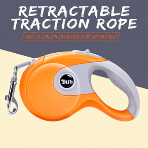 Automatic Retractable Classic Solid Plastic <b>Scarf</b> Pet Leash Large Size Non Slip Coated Dog Walking Lead for Cats Dogs Outdoor - Product Image 2