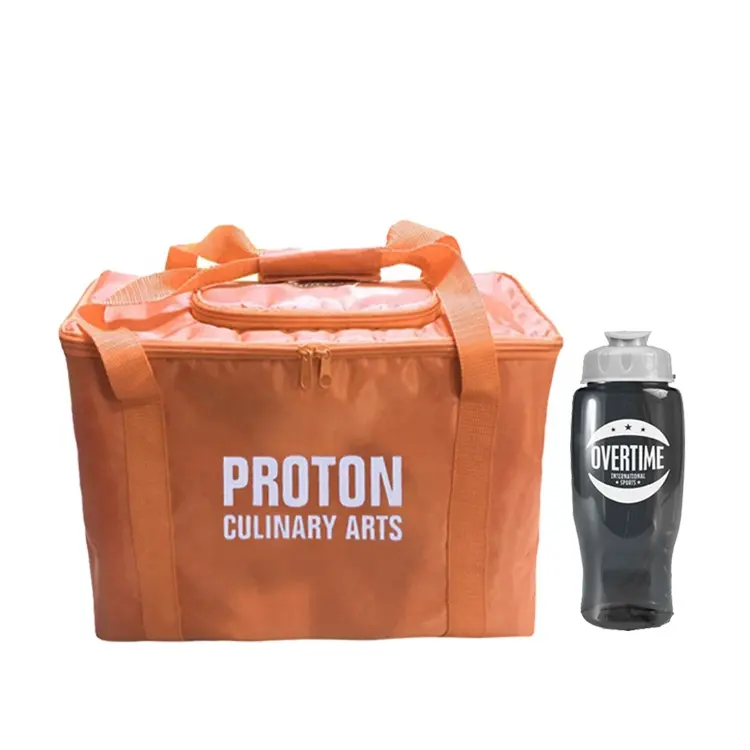 Gepersonaliseerde Oxford Fitness Koeltas Grote Kleine Tote Drinken 6 Fles Koeltas Draagbare Sport Gym Koeltas