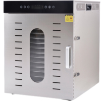 Yangxixi Model FD-16D 16-laags digitale voedseldroger, voedseldehydrator, fruitdroger