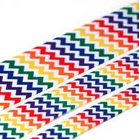 Tissu de haute qualité 100% Polyester Expressions Moire Grosgrain Ribbon Premium pour la couture et l'artisanat