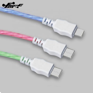 1m <strong>Long</strong> Pure Copper LED Light Flowing Visible USB <strong>Charger</strong> <strong>Cable</strong> for <strong>iPhone</strong> PVC Jacket with Luminescent Charging Feature - Product Image 4