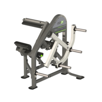 Máquina de Press de Pecho Comercial, Máquina de Ejercicios de Fuerza con Inclinación, Estructura de Acero Resistente, Equipo de Gimnasio