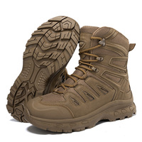 Offre Spéciale bottes de combat d'entraînement en plein air pour hommes de grande taille, bottes tactiques de vêtements de travail