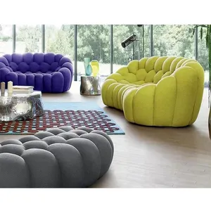 Moderno e minimalista calcio Design creativo per il tempo libero divano a bolle soggiorno di lusso pigro curvo bolla soggiorno divano