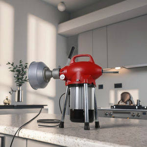 Déboucheur de câble flexible à poignée rotative manuelle pour la maison, <span class=keywords><strong>kit</strong></span> de déblocage de tuyau d'évier de toilette - Product Image 4