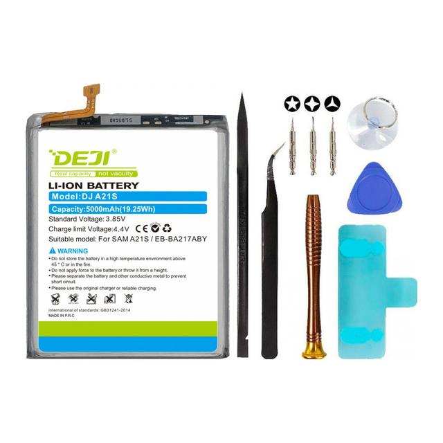 DEJI 5000mAh EB-BA217ABY Original Replacement Mobile Phone Battery for Samsung Galaxy A21S A21