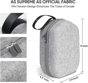 Estuche de juego de EVA duro de viaje portátil personalizado profesional para <span class=keywords><strong>Sony</strong></span> <span class=keywords><strong>PS5</strong></span> <span class=keywords><strong>VR</strong></span> / Apples Visions Pro Games bolsa de transporte para auriculares - Product Image 2