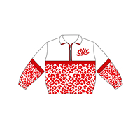 Kleding voor kinderen van een custom boutique: vintage, casual, effen, dikke, lange mouwen, truien met rits