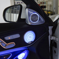 Tweeter rotatif 4D de classe A/C/E/S avec éclairage d'ambiance 3/7/64 couleurs pour Mercedes-Benz W177 W205 W213 W222 avec garantie d'un an