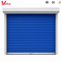 Porte à enroulement standard, épaisseur 0,45 mm, personnalisable 0,5 mm 0,6 mm pour garage et devanture de magasin, pour porte à enroulement en acier