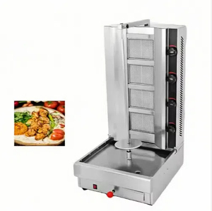 Barbecue à gaz commercial de style moyen-oriental à trois/quatre/cinq têtes avec moteur rotatif pour saucisses turques et brésiliennes - Product Image 2