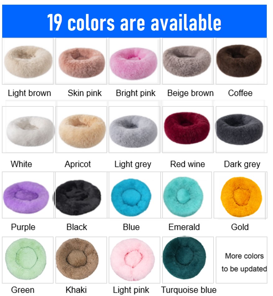 Factory Direct Selling Round Egg Shape Pet Nest Washable Cushion Sofa Comfortable House For Cats Dogs