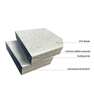 Calcium Sulphate PVC Finish Wood Grain Modern A-Class Fireproof Raised <strong>Floor</strong> for Hospital Data Center Workshop Adjustable - Product Image 6