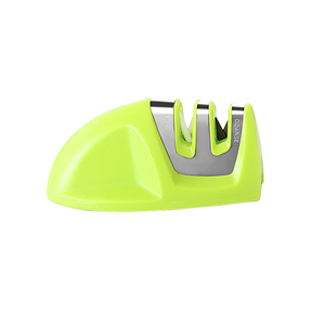 2-Stage Knife Sharpener with Diamond Ceramic <strong>Whetstone</strong> Household Grindstone with Anti-Slip Base for Sharpening Knives - Product Image 6