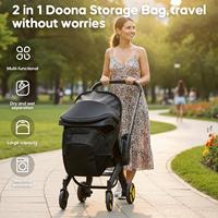 Sac de rangement compatible avec le siège auto pour bébé, organisateur portable, sac à dos de voyage pour bébé, sac de poussette - Polyester résistant à l'eau