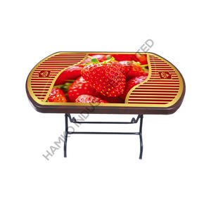 Eco-Flex Bangladesh Dining Elegance Tables à manger ovales en plastique personnalisées Fusion parfaite du style, de la durabilité et de l'abordabilité - Product Image 1