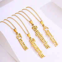 Accessoires de mode, collier tendance en acier inoxydable avec pendentif du zodiaque, chaîne de clavicule pour femme, cadeau de bijoux pour la Saint-Valentin