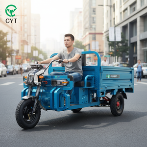 Triciclo Eléctrico de Carga Pesada de 72V 1200W <span class=keywords><strong>para</strong></span> Adultos, <span class=keywords><strong>para</strong></span> Uso de Reparto con Caja de Carga - Product Image 1