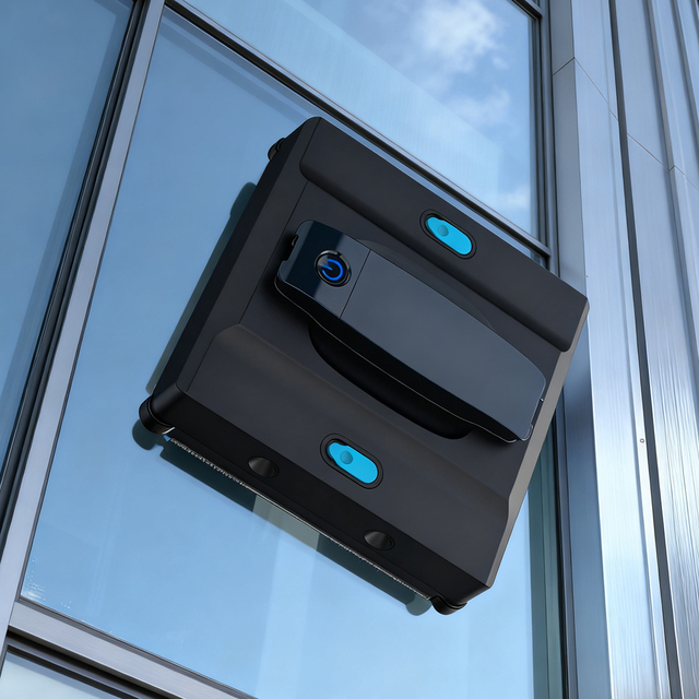 Wholesale Autoamtic Window Cleaning Robot Machine Products Ultrasonic Window Glasses Robotic Wireless Vacuum Cleaner