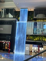 Écran LED transparent flexible ultra-fin |   Écran invisible holographique LED en verre à haute luminosité avec affichage en cristal LED